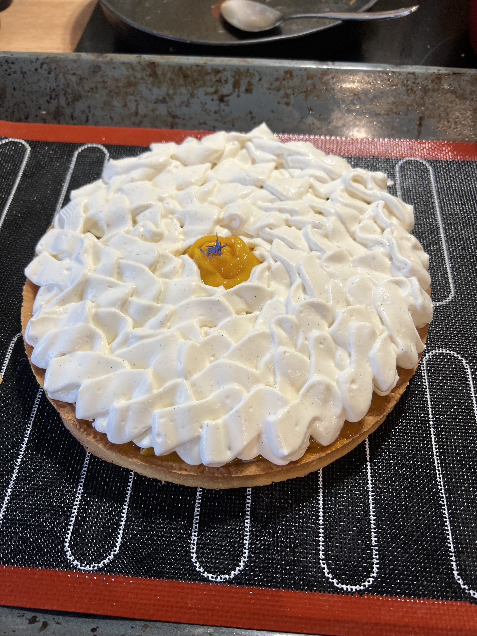 Tarte mangue vanille 🥭