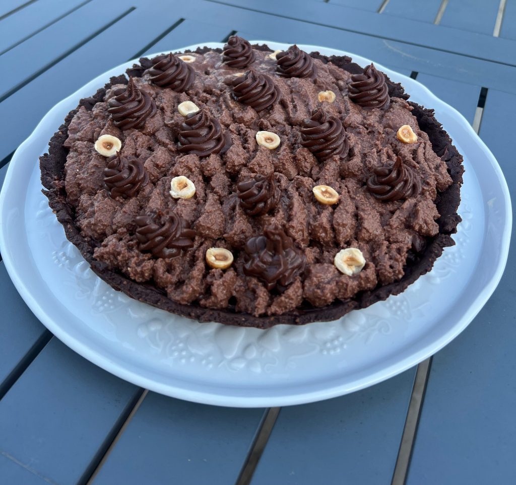 Tarte chocolat noisette 🐿️