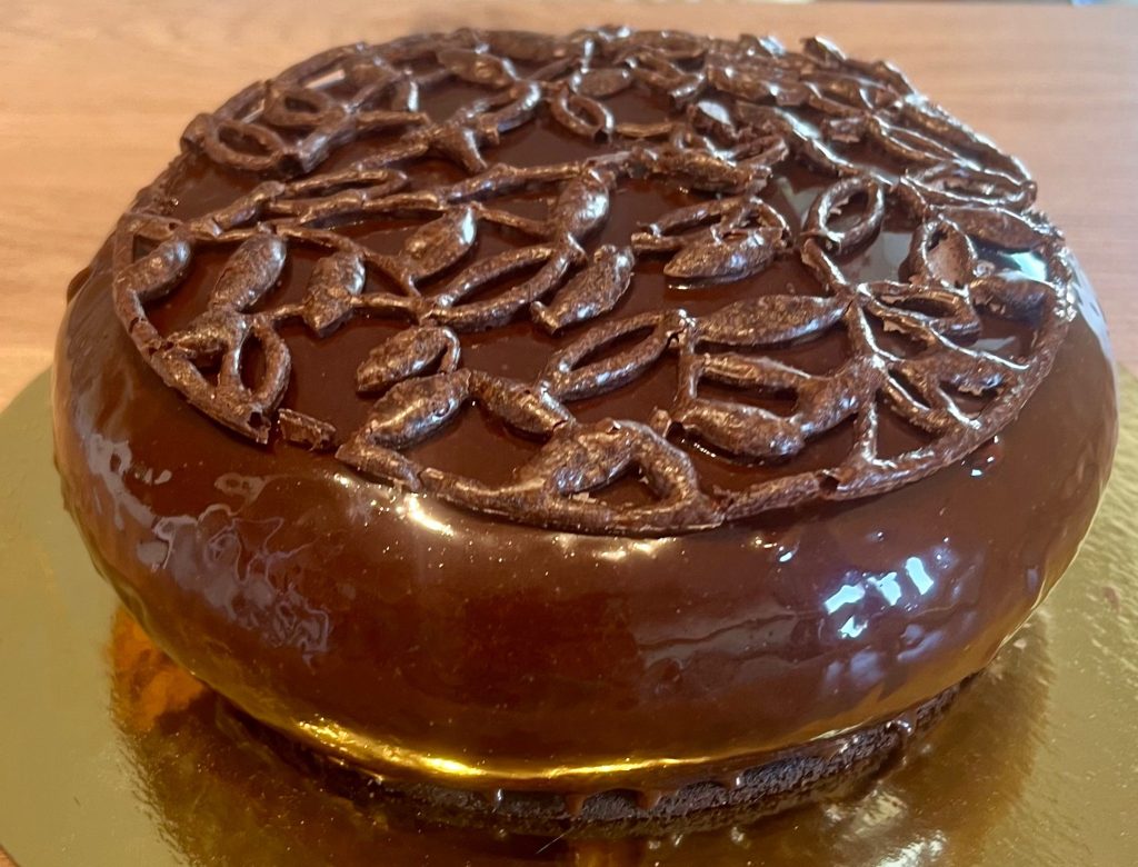 Entremet chocolat olive 🫒