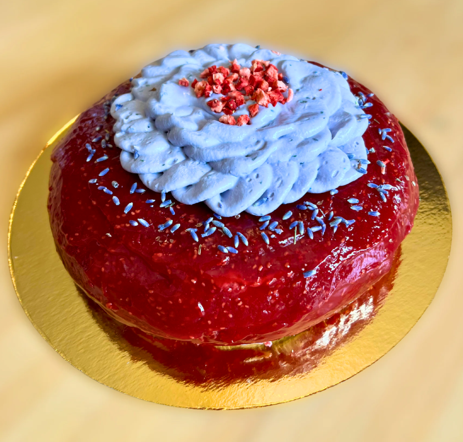 Entremet framboise lavande 🪻